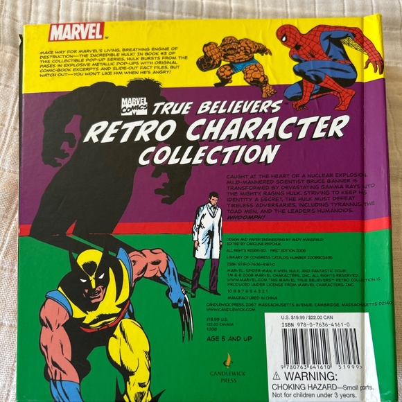 The Incredible Hulk Pop-up Book - Picture 3 of 3